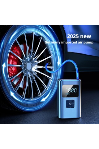 Dinosaurs Arabaya Monte Kablosuz Dijital Ekran Şişirme Pompası Taşınabilir Kablosuz Hava Pompası Elektrikli Araba İçin Lastik Şişirme