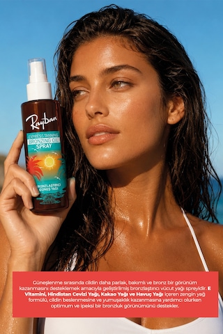 Rayban Express Tanning Bronzing Oil Spray Bronzlaştırıcı Güneş Yağı Spreyi 150 Ml
