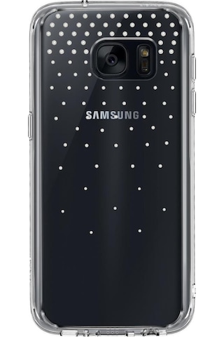 Ringke Noble Fusion Galaxy S7 İle Uyumlu Taşlı Kılıf Extra Darbe Emici Snow Clear