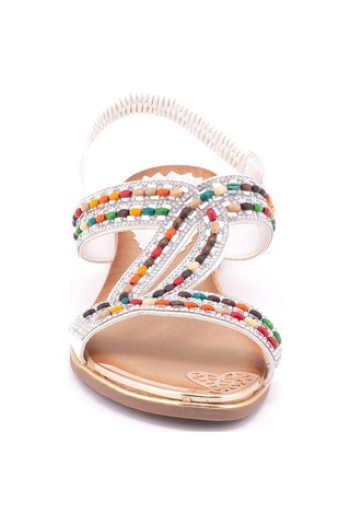 Guja 122-4 Kadın Sandalet Guj-y5-122-4010 Beyaz