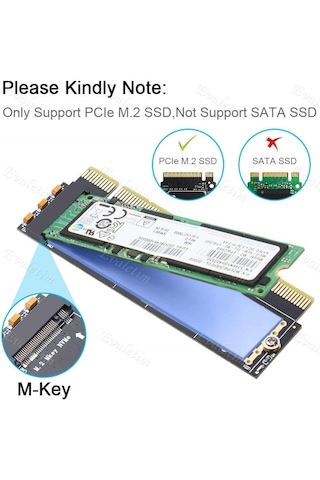 M.2 Nvme Ssd To Pcıe Card M2 Key 4395P Express 960 Evo Kart Çevir