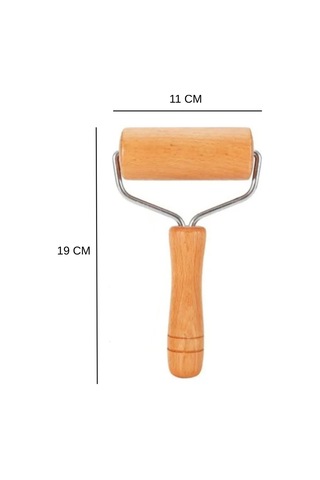 Ahşap Saplı Hamur Açıcı - Silindir Hamur Açıcı - Rulo Hamur Açıcı Ahşap