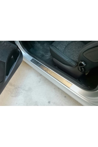 Peugeot 206 Coupe Krom Kapı Eşiği Tk 2Prç Paslanmaz Çelik N11.3993
