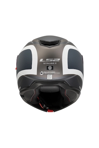 Ls2 Strobe 2 Vıctory Mat Gri-mavi-kum Kask Grı-mavı