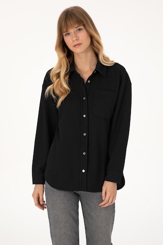 U.s. Polo Assn. Kadın Siyah Gömlek Örme 50309039-vr046 Sıyah