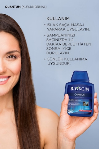 Bioxcin Quantum Şampuan 3 Al 2 Öde Kuru Normal Saçlar İçin