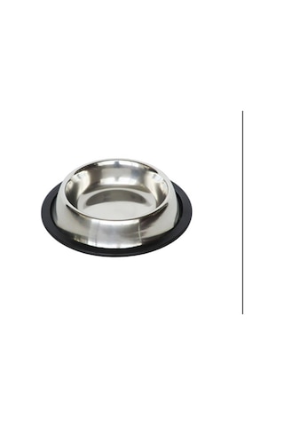 Paslanmaz Çelik Metal Mama Kabı 34 Cm Çok Renkli
