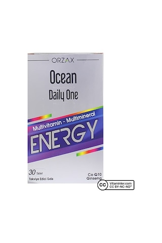 Orzax Ocean Daily One Energy 30 Tablet