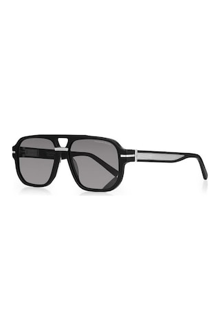 Valentino Orlandi Vos.1.1019.col02 Unisex Güneş Gözlüğü Siyah