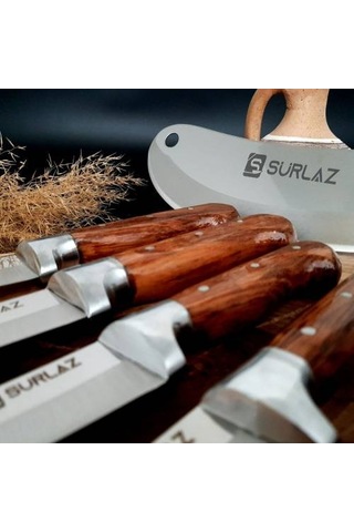 Sürmene Bıçak Seti Sürlaz Pratik Mutfak Bıçak Seti