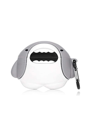 Microsonic Apple Uyumlu AirPods Pro 2.Nesil Kılıf Cartoon Figürlü Silikon Crtn-Fgr-Kpkblk