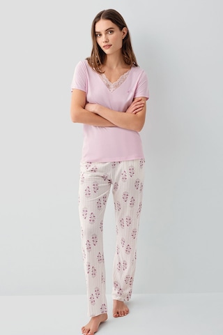 Pierre Cardin Kadın Pembe Pijama Takım Pc9214-s-v2 Pembe