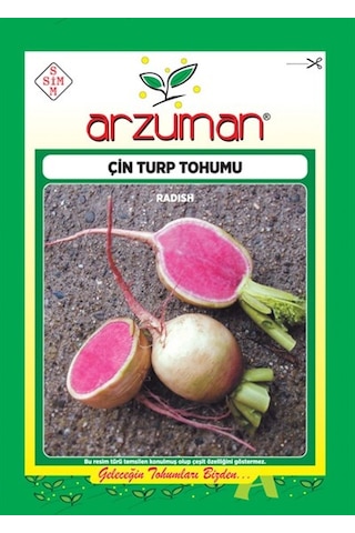 Arzuman Çin Turp Sebze Tohumu