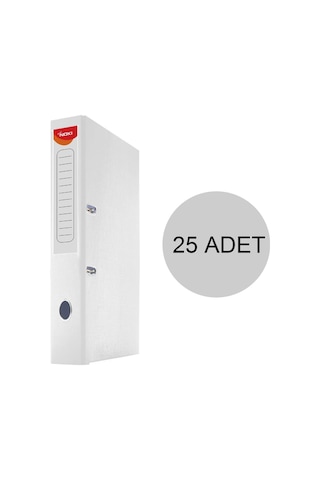 Noki Dar Plastik Klasör 56412 010 Beyaz 25 Li Koli