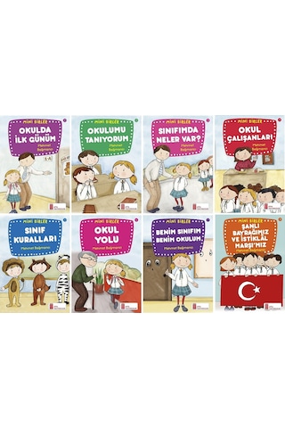 Üçgen 1.sınıf Yarıyıl Tatil Kitabı 1.dönem Konularını Kapsar - Hikaye Seti Hediyeli