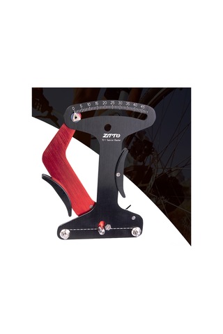 Geeroyoo Ztto Bisiklet Tekerlek Teli Gerginlik Ölçer - Alüminyum Alaşım - 20cm - Siyah Siyah