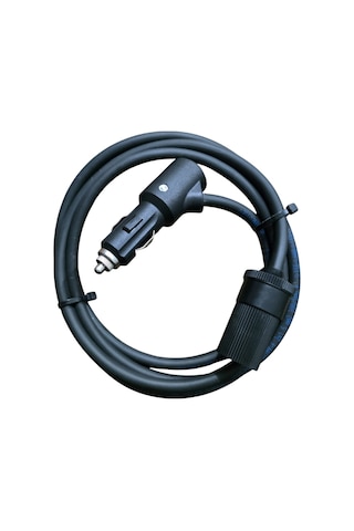 Araç Çakmaklık Uzatma Kablosu 12-24 Volt On/of Anahtarlı 16 Amper Yüksek Güç Çeken Cihazlara Özel 2 X1,5mm Ttr Bakır 2 Mt-siyah