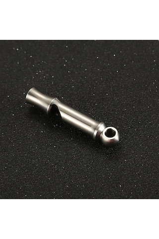 Novahub 48mm Çapında 8mm Yüksek Sesli 120db Titanyum Kamp Düdüğü - Seyahat, Kamp Ve Evcil Hayvan Eğitimi İçin