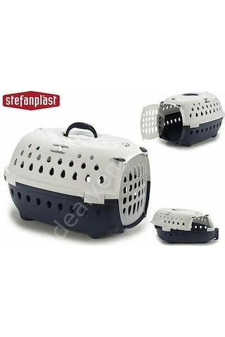 Stefanplast Travel Chic Köpek ve Kedi Taşıma Kafesi Lacivert