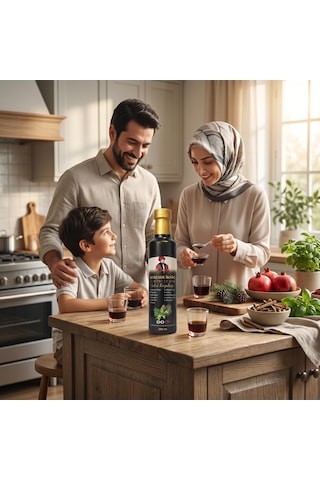 1 X 250 Ml Şehzade Iksiri 11 Bitki 11 Şifa Selvi Kozalağı Şurubu Lokman Hekim