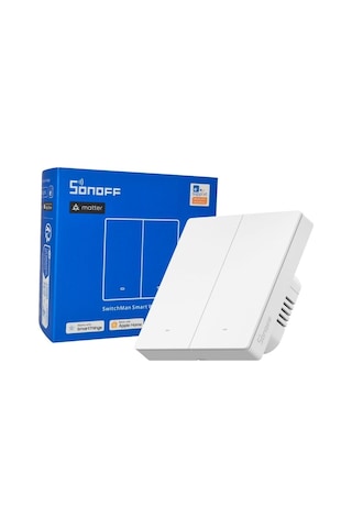 Sonoff M5-2c-86w Matter Wi-fi Çift Kanallı Akıllı Duvar Anahtarı