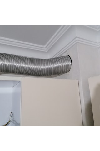 Baca Klape Aspiratör Ve Davlumbaz Bacası İçin Kokumatik