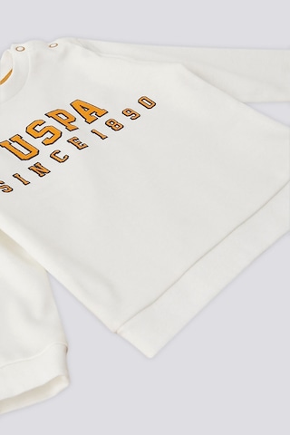 U.s. Polo Assn. Beyaz Erkek Bebek Takım Beyaz