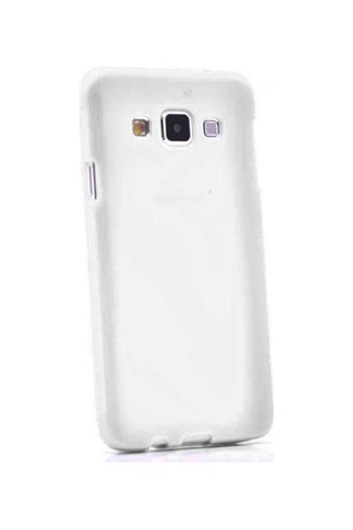 Samsung Uyumlu Galaxy A7 Kılıf Zore Süper Silikon Kapak Renksiz