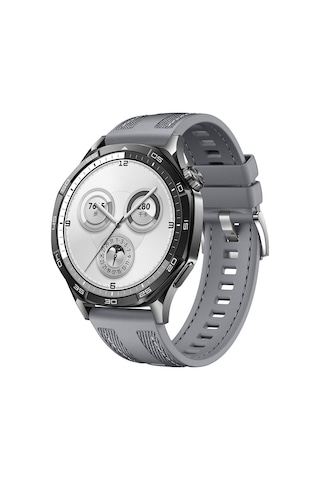 Zore Huawei Watch Gt 5 Uyumlu Krd-128 Silikon Kordon-gri