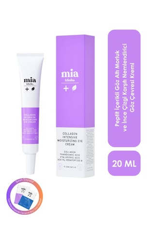 Mia Klinika Leke Ve Çizgi Onarıcı Peptit İçeren Göz Çevresi Bakım Kremi 20 ML