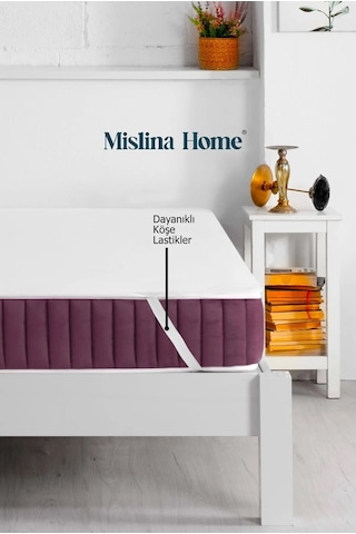 Micro Classic Sıvı Geçirmez Köşe Lastikli Ped Tek - Çift Kişilik Çocuk Yatak Koruyucu Alezi Beyaz