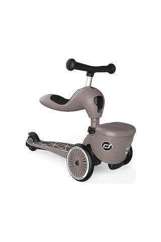 Scoot And Ride Highwaykick 1 Lifestyle Scooter - Brown Lines 210621-96605