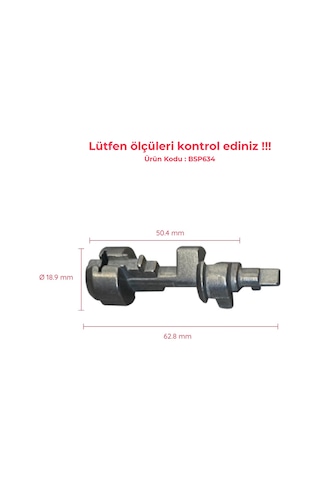 Toyota Corolla Uyumlu için Kontak Şaft Kilit Silindir Mili No 90 N11.17554