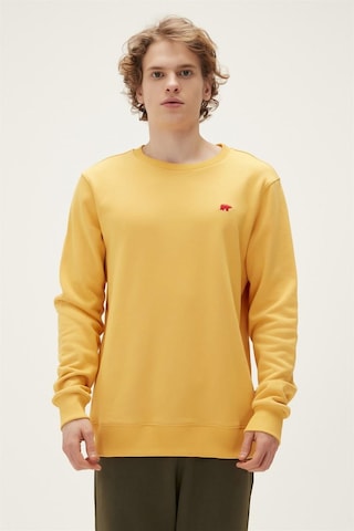 Bad Bear 22.02.12.004-c25 Rounad Erkek Sweatshirt Sarı