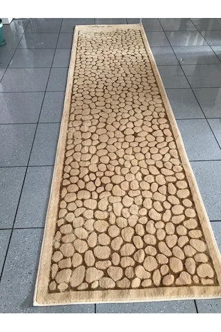 Ipekçe Home Pamuklu Halı Taş Desenli
