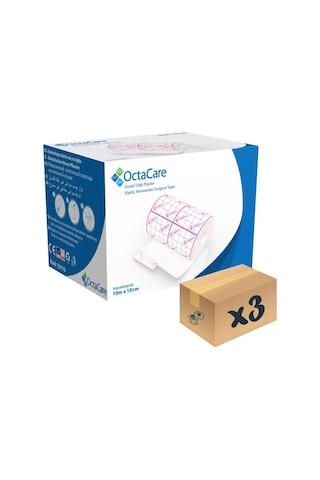 OctaCare Esnek Plaster Fix 10 M x 10 CM 3 Adet OctaCare Esnek Plaster Fix 10 M x 10 CM 3 Adet