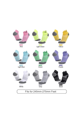 Folinda Spor Ayaklık, Arka Desteği, Nefes Alıcı Kumaş, Yürüyüş-jogging-yoga, Unisex, 5.5cm Yükseklik, 245-275mm Ayak, 1 Çift Açık Yeşil