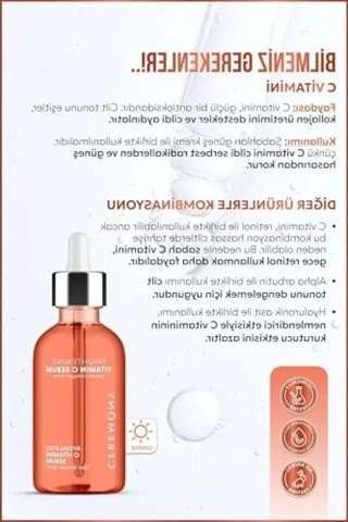 C Vitamini Serum 30 Ml - Cilt Aydınlatıcı Ve Canlandırıcı Etki
