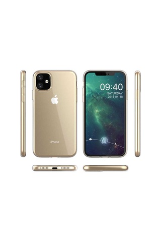 Apple Uyumlu iPhone 11 Kilif Zore Süper Silikon 410312455
