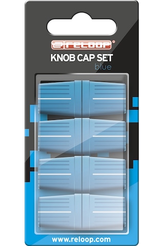 Reloop Knob Cap Set Blue Set Of 8 Neon Renkli Dj Knob Caps