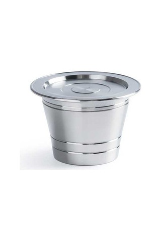 Fastbuy Paslanmaz Çelik Yeniden Kullanılabilir 4g Kahve Kapsülü - Instant Multi-pod 68 Mb Uyumlu Gümüş Gümüş