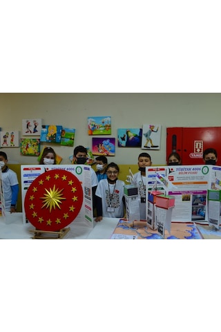 Tübitak 4006 Kanatlı Poster Pano