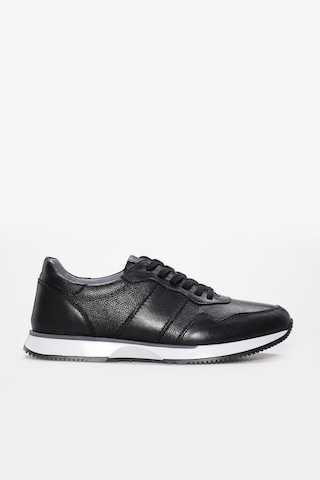 Fast Step Hakiki Deri Erkek Casual Ayakkabı 241ma1990 Siyah