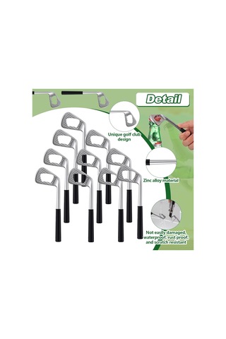 10 Adet Golf Sopa Şişe Açacağı Yenilikçi Bira Hediye Golf Bira Açacağı Diğer