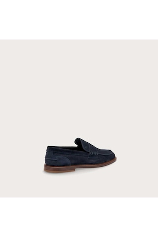 Blu Klasik Ayakkabı Erkek 76b0 Frau Suede Mavi