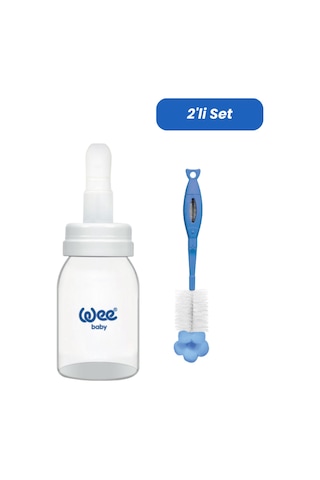 Wee Baby Anne Sütü Kaşıklı Biberon Temizleme Seti