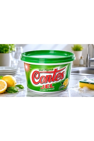 Yeşil Jel Deterjan 300 Gr 3 Adet 900 Gr