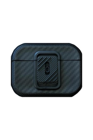 E2m Aırpods Uyumlu 3 Kılıf Carbon Siyah Siyah