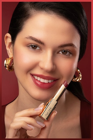 Note Cosmetique Iconic Sheer Lipstick Nemlendirici Parlak Ruj 206 Independent - Nude