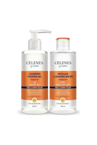 Yağlı Ve Karma Ciltler İçin C Vitaminli Aydınlatıcı & Bakım Seti